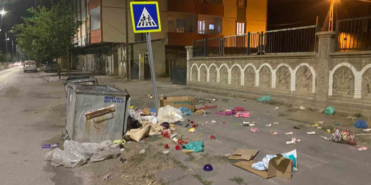 Patnos’un güzelliğine gölge düşüren görüntüler