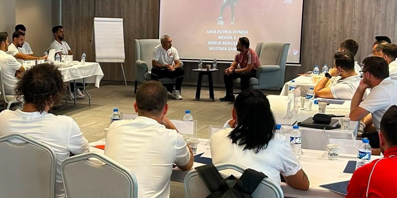 Sarıgül, UEFA Fitness B-1 Kursunda tecrübelerini paylaştı