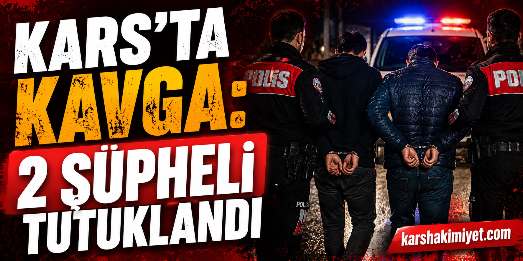 Kars'ta Kavga: 2 Şüpheli Tutuklandı