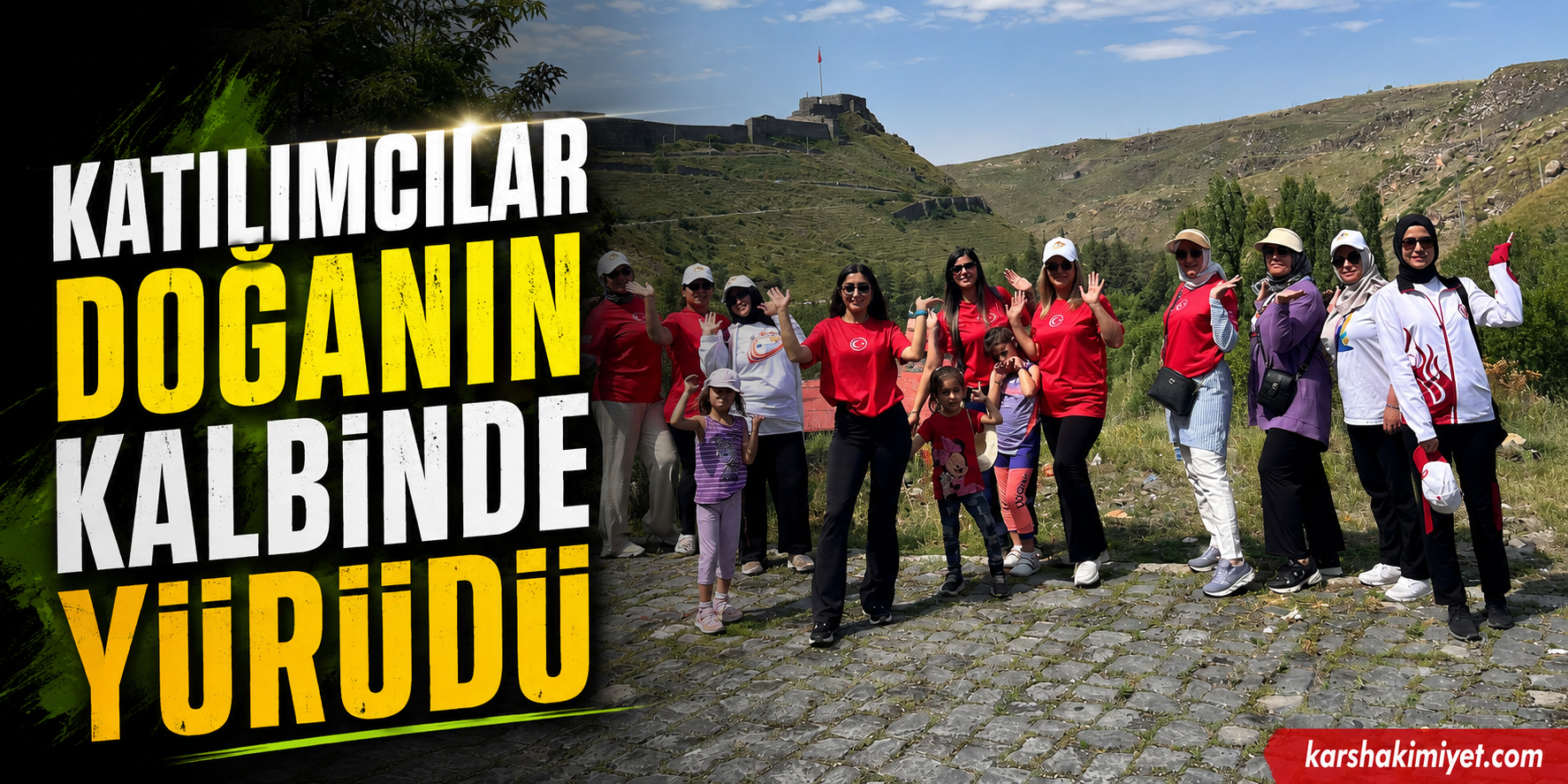 Katılımcılar Doğanın Kalbinde Yürüdü