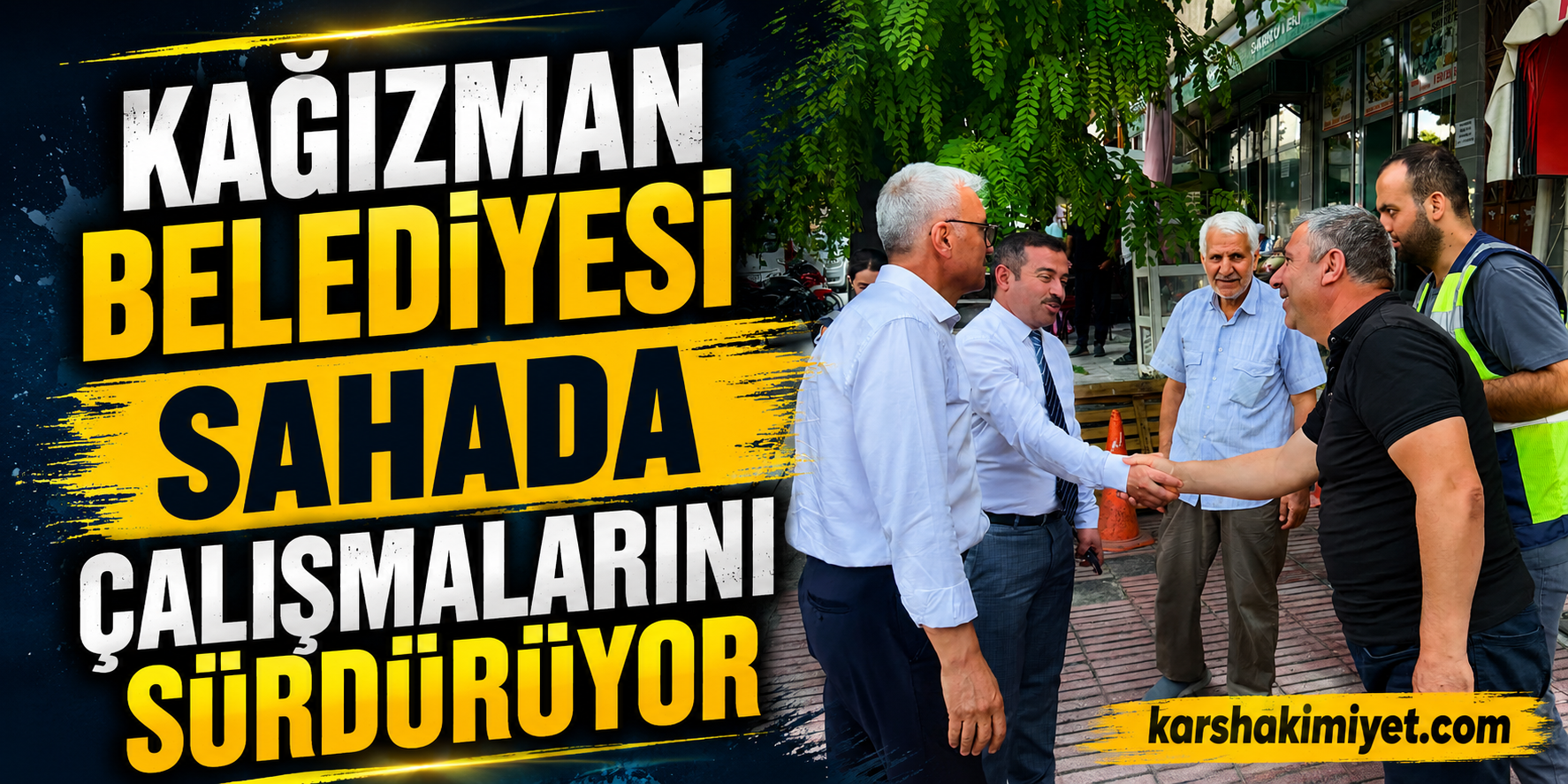 Kağızman Belediyesi Bayam Mahallesi'nde Vatandaşlarla Buluştu