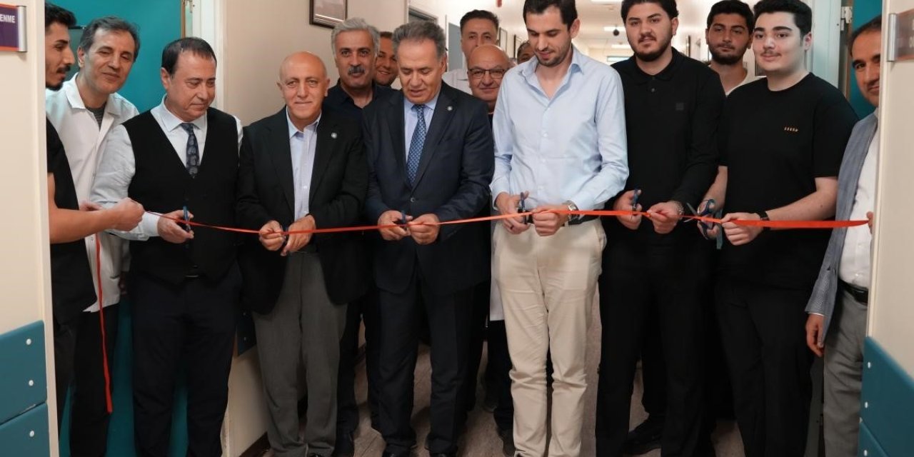 TÖTM’de modern endoskopi odasının açılışı gerçekleştirildi