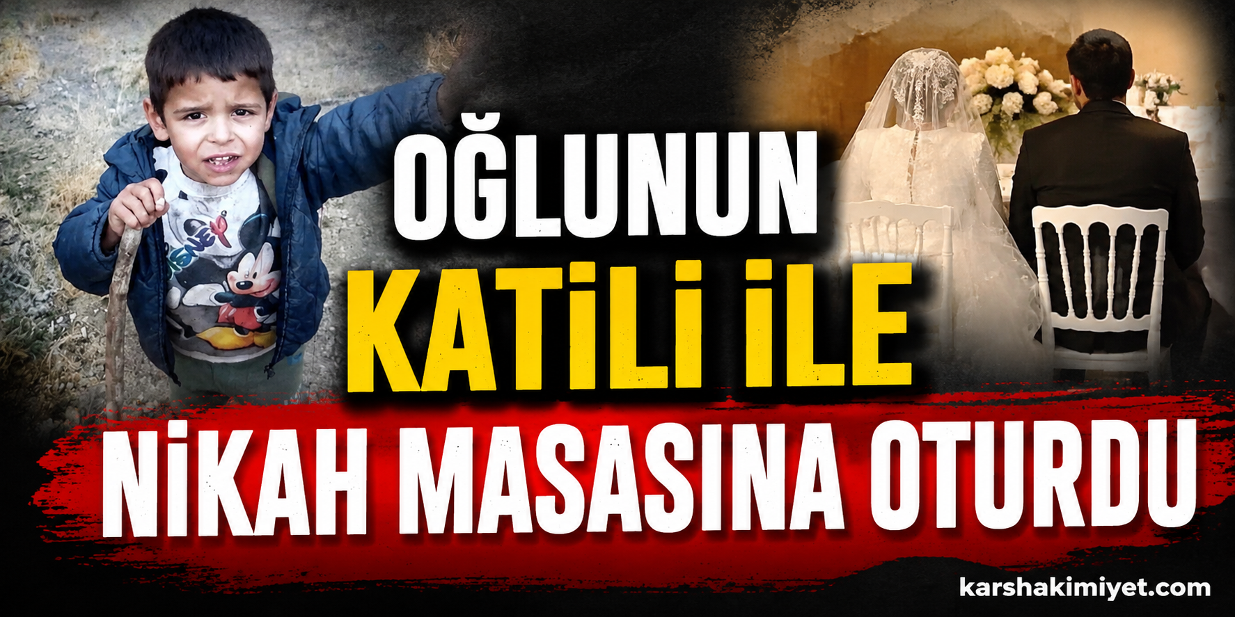 Oğlunun Katili İle Nikah Masasına Oturdu