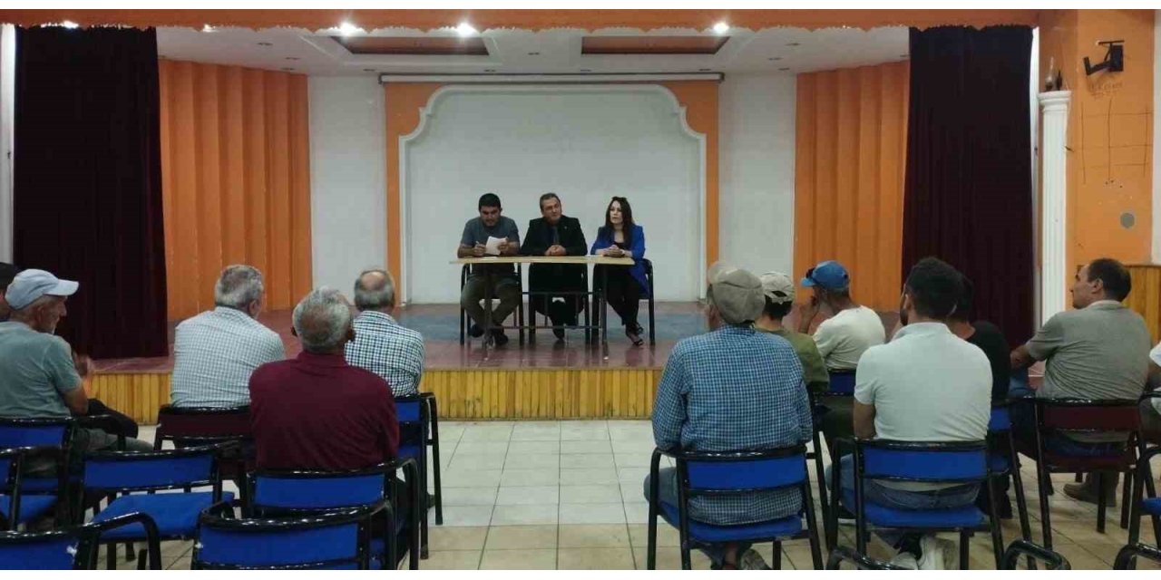 Mercan’da patates üreticileriyle toplantı yapıldı