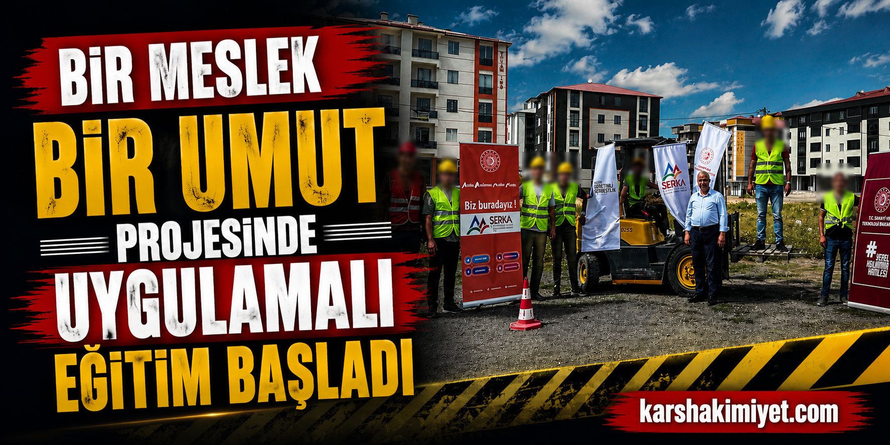“Bir Meslek Bir Umut” Projesinde Uygulamalı Eğitim Başladı
