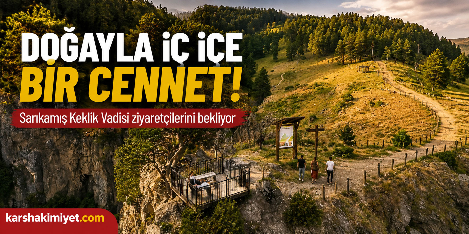 Kars’ın saklı cenneti Keklik Deresi görenleri hayran bırakıyor