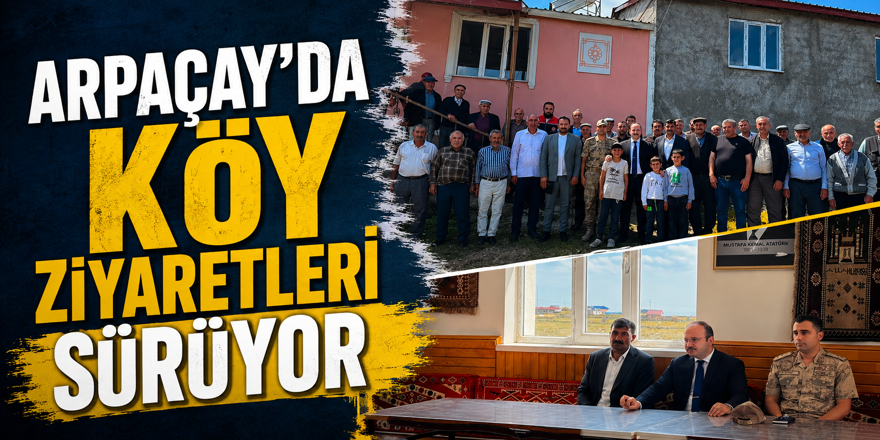 Arpaçay’da Köy Ziyaretleri Sürüyor