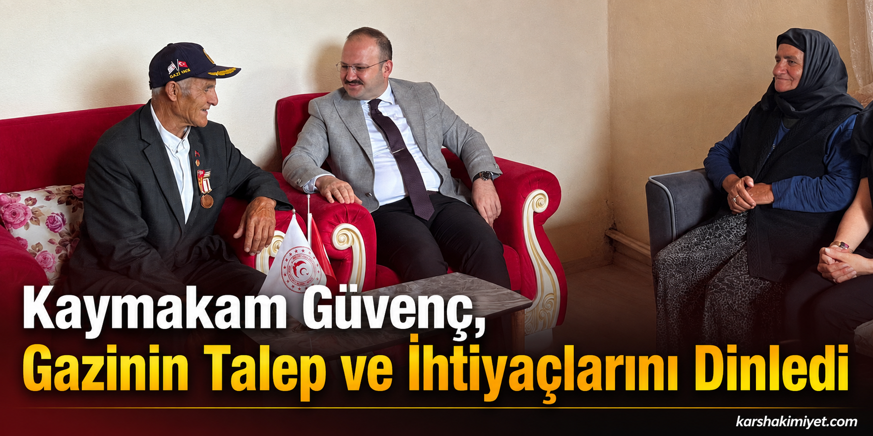 Kaymakam Güvenç, Gazinin Talep ve İhtiyaçlarını Dinledi