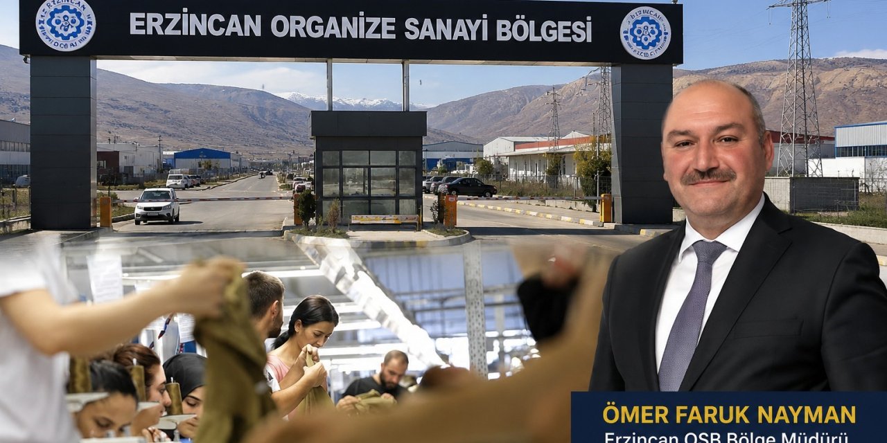 Erzincan OSB 86 fabrikasıyla 12 sektörde üretiyor