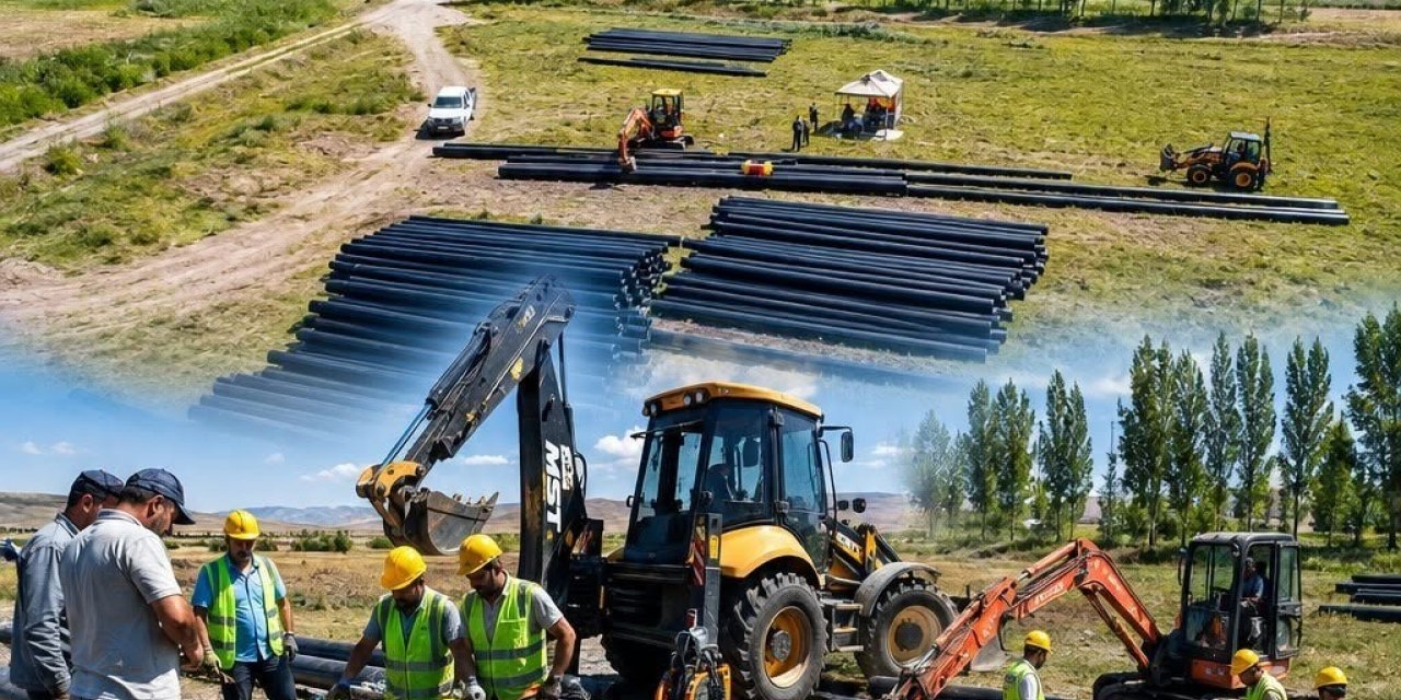 Pasinler’e 30 kilometrelik dev içme suyu yatırımı
