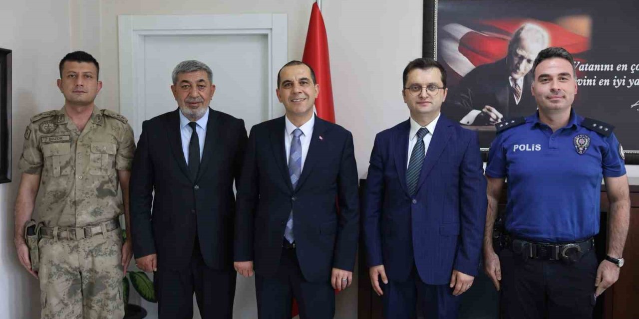 Vali Taşolar’dan Karakoyunlu kaymakamı Kayaş’a hayırlı olsun ziyareti