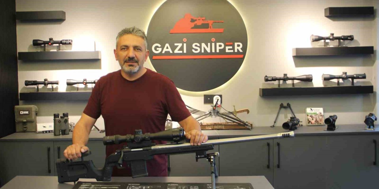 Eski özel harekât polisi Gazi Furkan Düzenli’nin yeni hayali 7 bin metrede hedefi vurmak