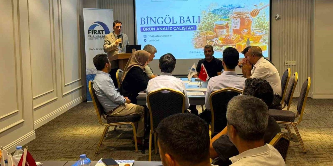 Bingöl Balı’nın katma değerli ürünlere dönüştürülmesi için yol haritası belirleniyor