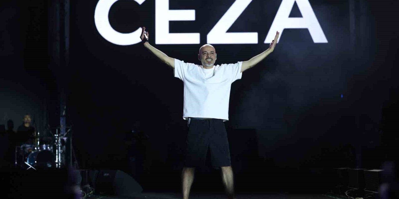 Malatya’da rap müziğin ritmi Ceza ile yükseldi