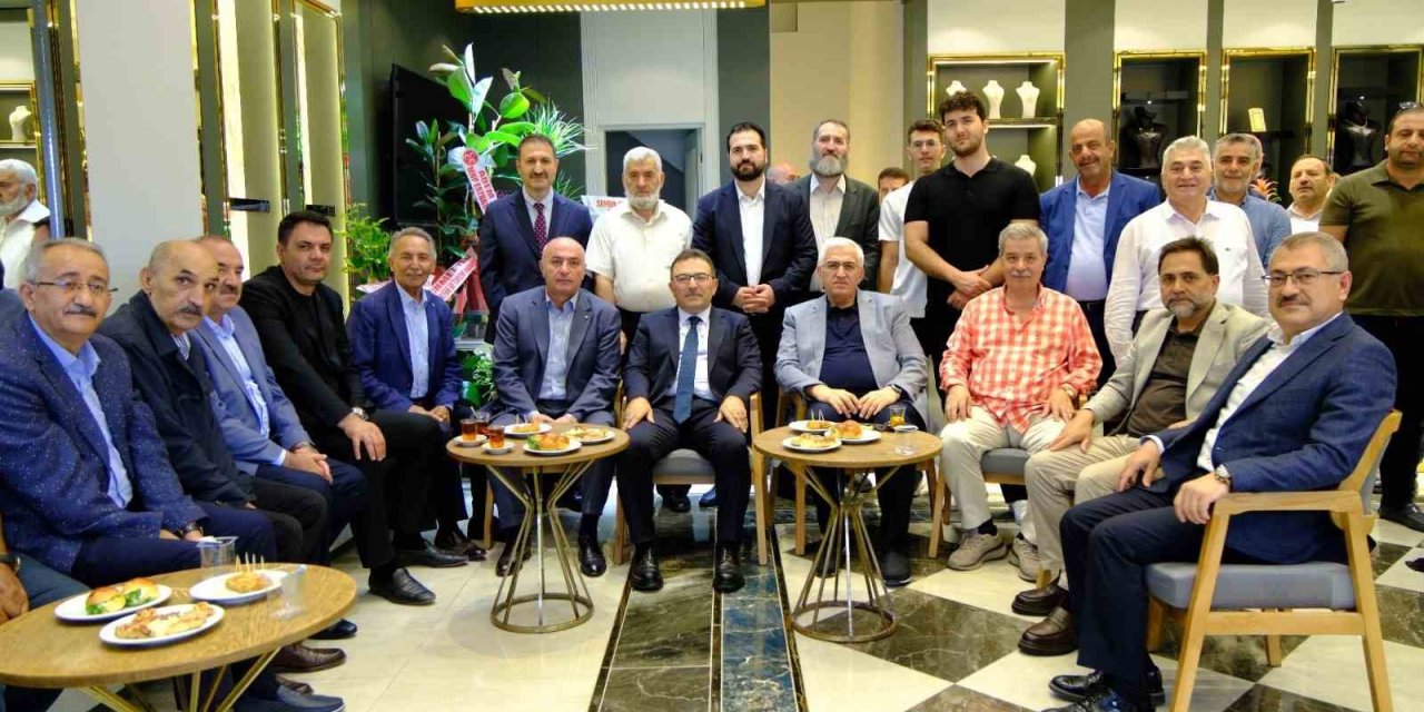 Erzurum iş dünyası, STK temsilcileri ve siyasiler bu açılışta buluştu