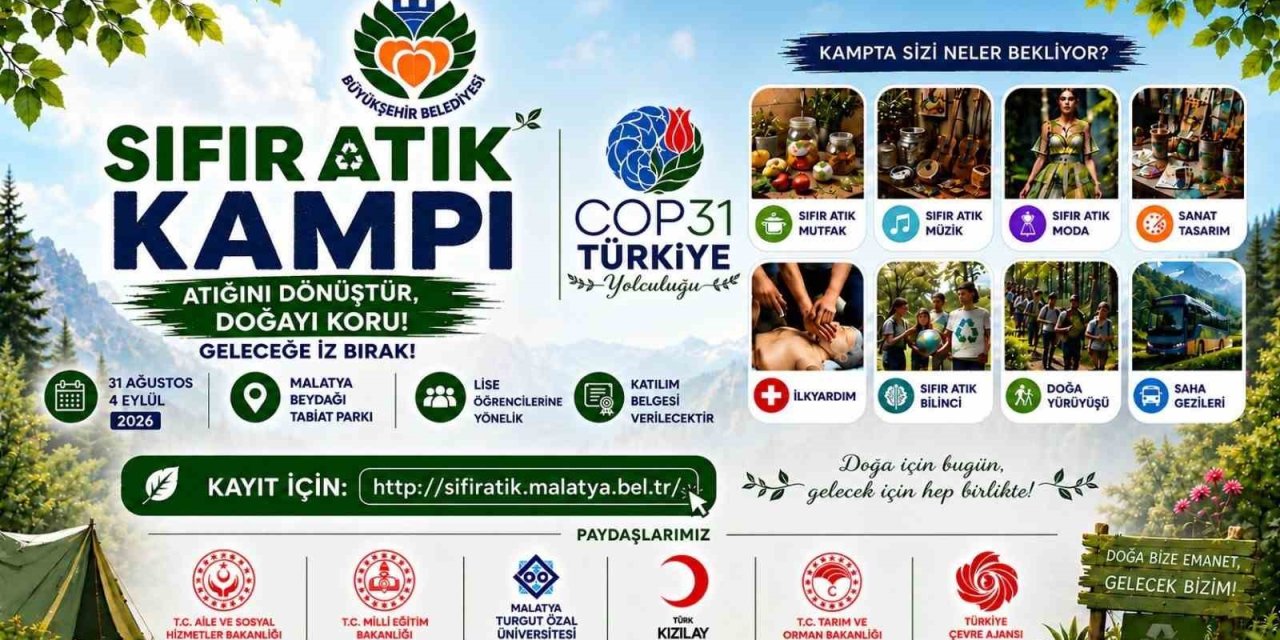 Malatya’dan COP31 Antalya yolculuğuna gençlerin güçlü adımı
