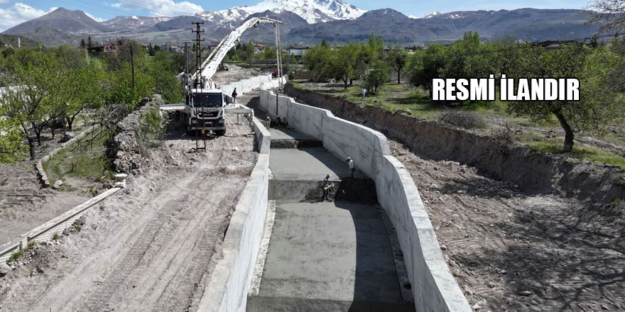 Kars Sarıkamış Hamamlı Köyü Taşkın Kontrol İnşaatı Yapılacak