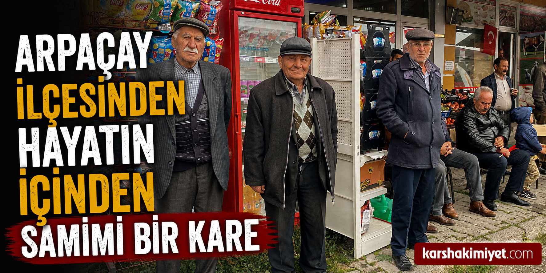 Arpaçay ilçesinden hayatın içinden samimi bir kare