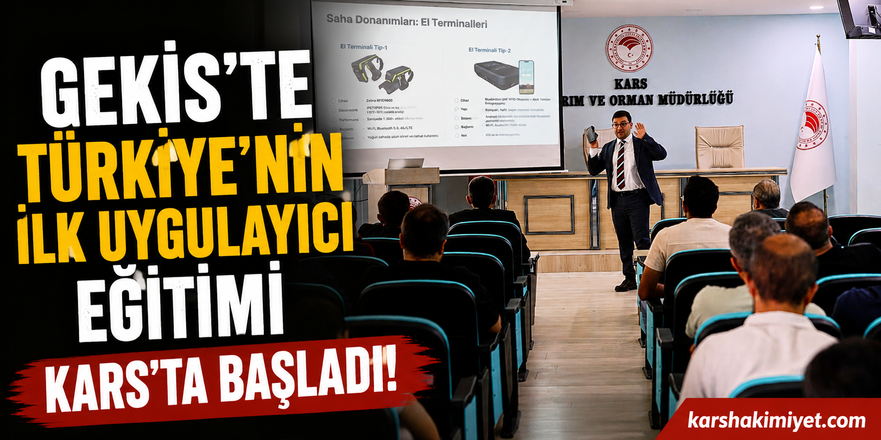GEKİS’te Türkiye’nin İlk Uygulayıcı Eğitimi Kars’ta Başladı