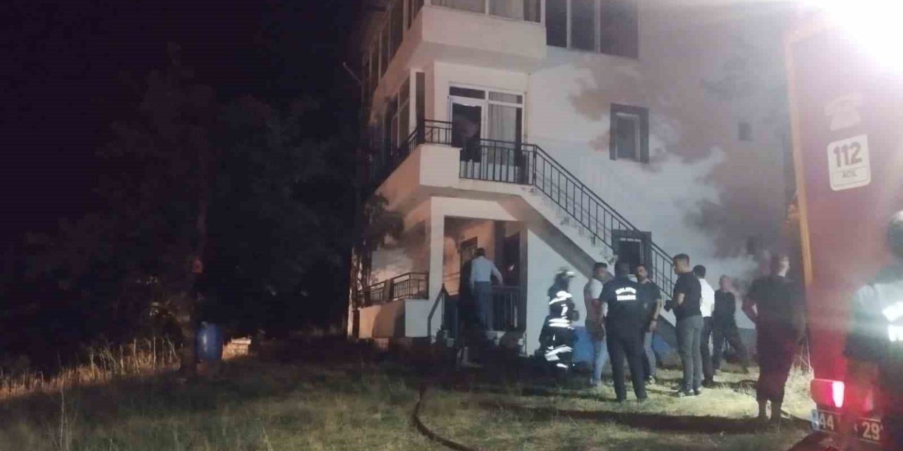 Malatya’da müstakil evde yangın