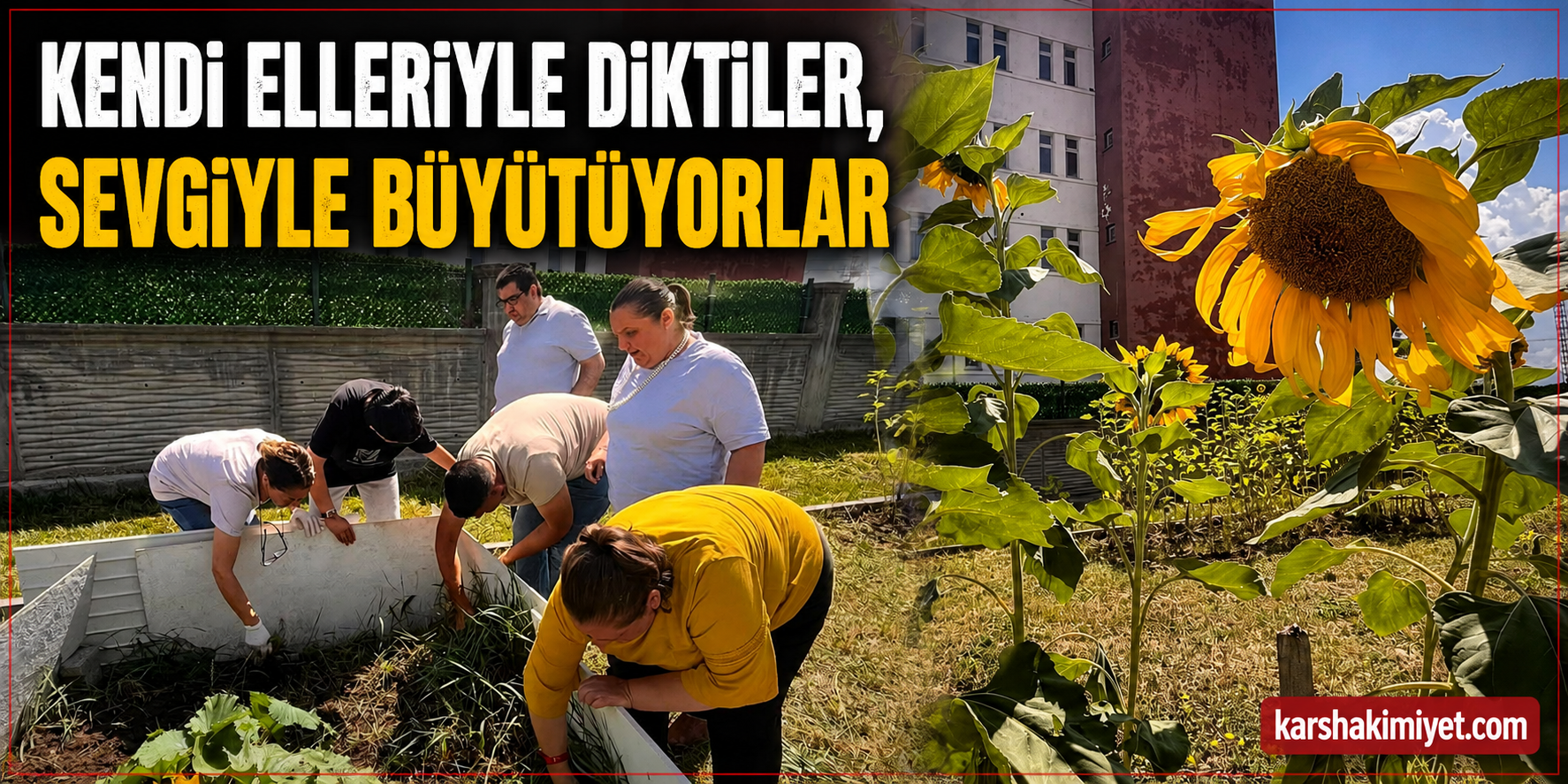 Kendi Elleriyle Diktiler, Sevgiyle Büyütüyorlar