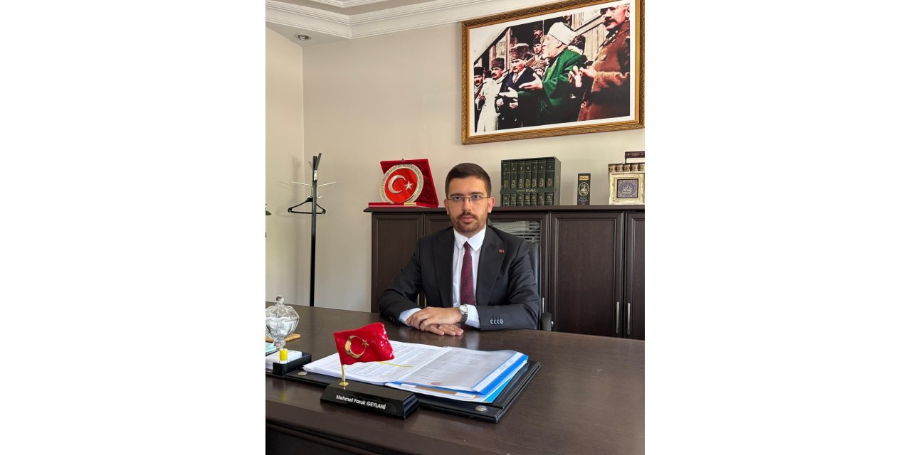 Gevaş Müftülüğü’ne atanan Mehmet Faruk Geylani görevine başladı