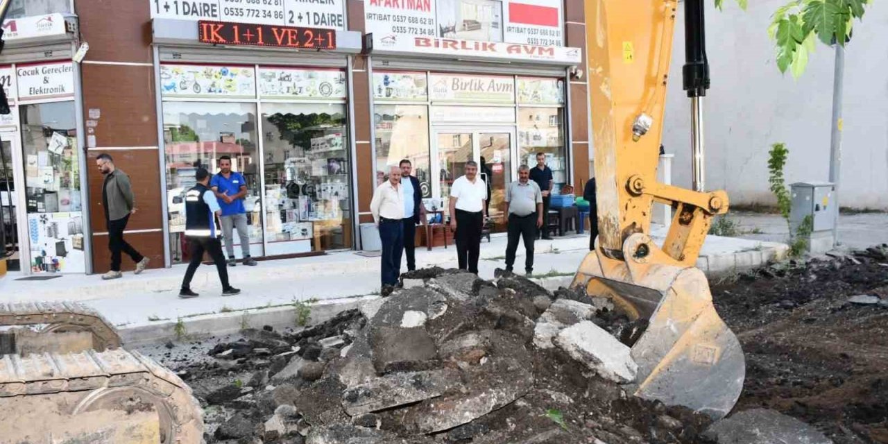 Patnos Belediyesi’nden Atatürk Mahallesi’ne ulaşım yatırımı