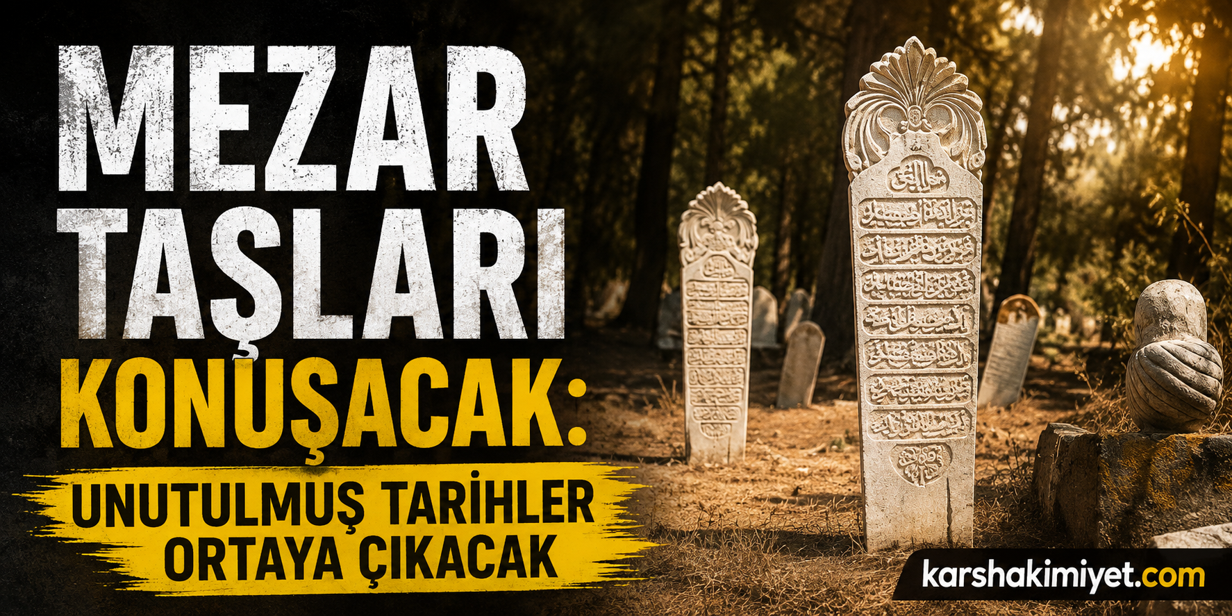 Mezar Taşları Konuşacak: Unutulmuş Tarihler Ortaya Çıkacak