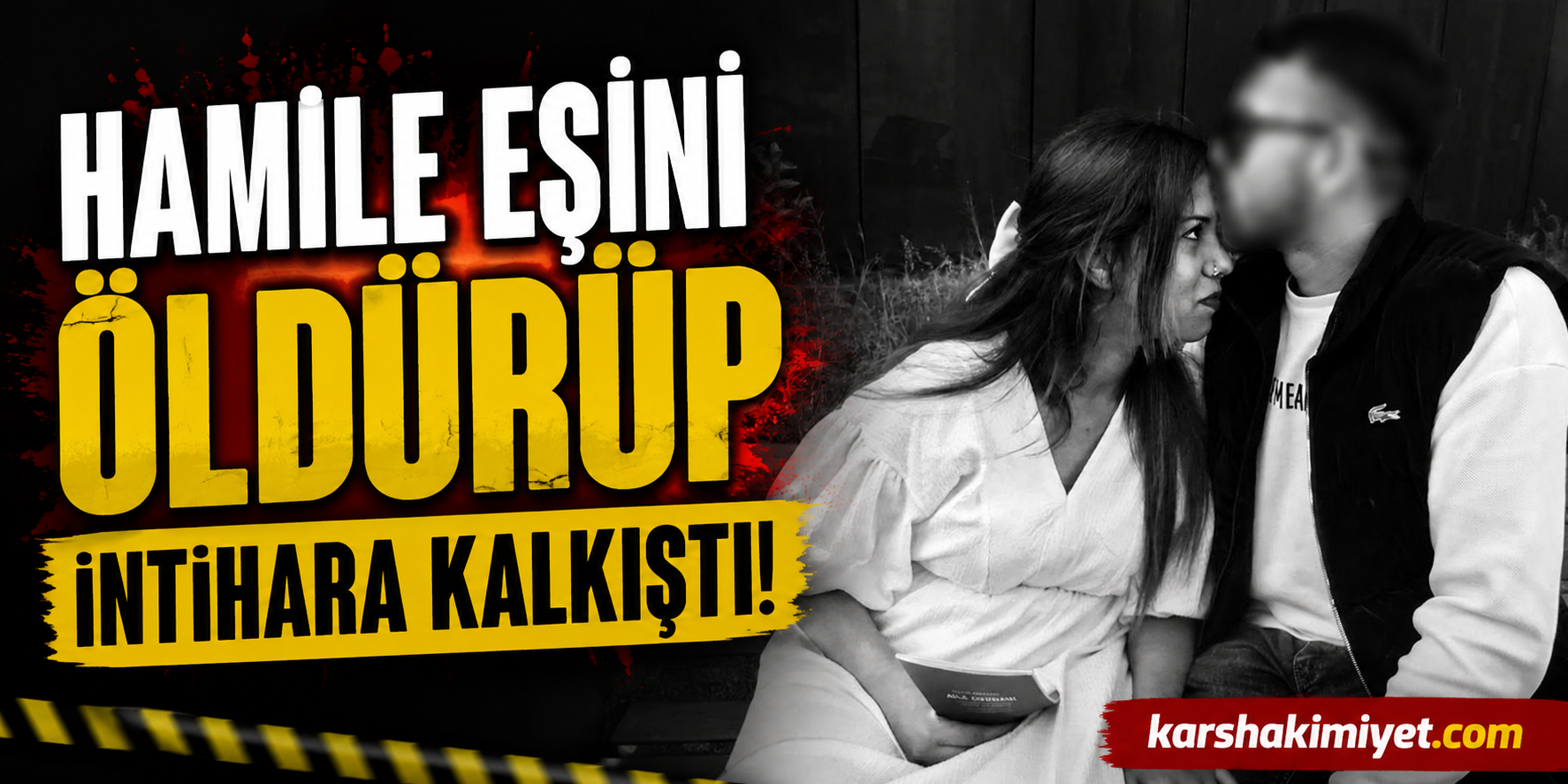 Hamile eşini öldürüp intihara kalkıştı