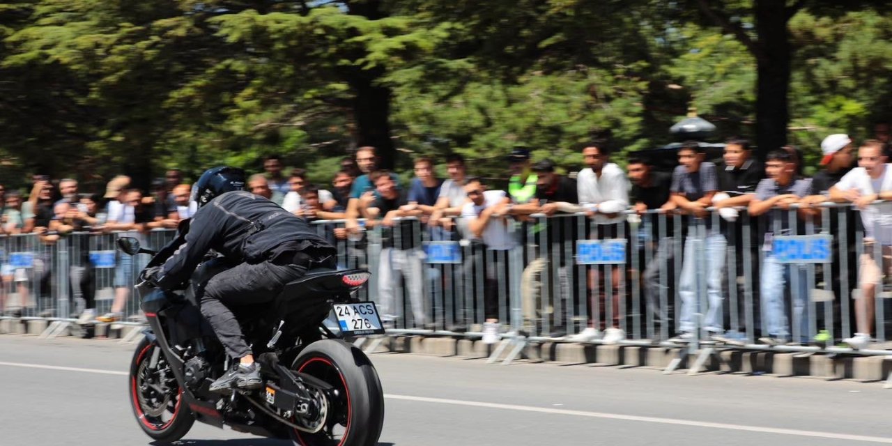 Ergan Motofest’te drag heyecanı
