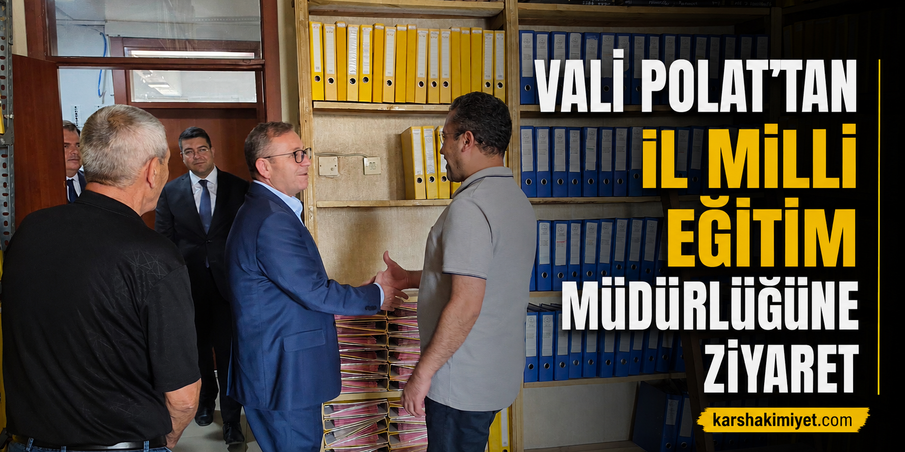 Vali Polat’tan İl Milli Eğitim Müdürlüğüne Ziyaret