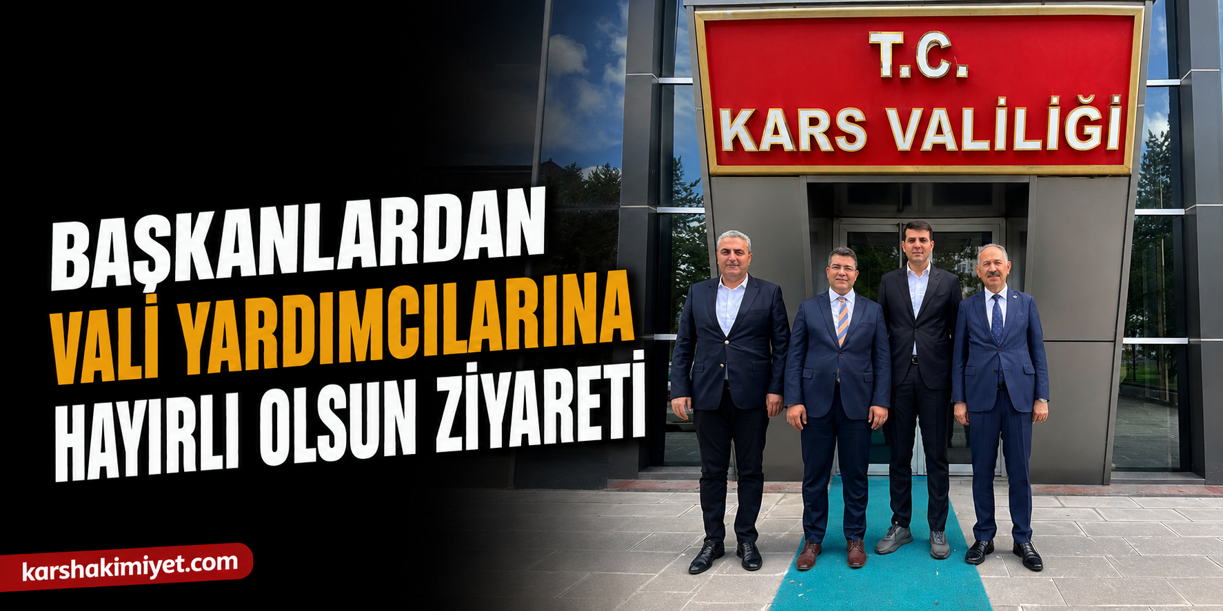 Başkanlardan Vali Yardımcılarına Hayırlı Olsun Ziyareti