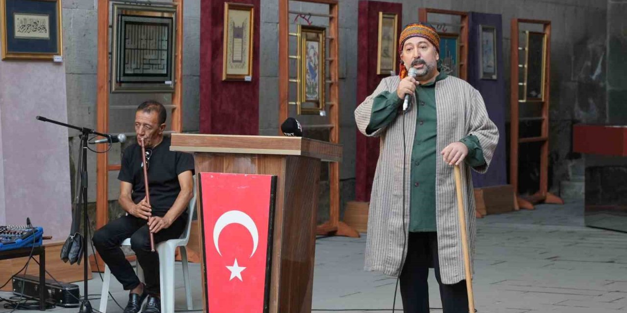 Erzurum’da Festivalin sekizinci günü, edebiyattan tiyatroya uzandı