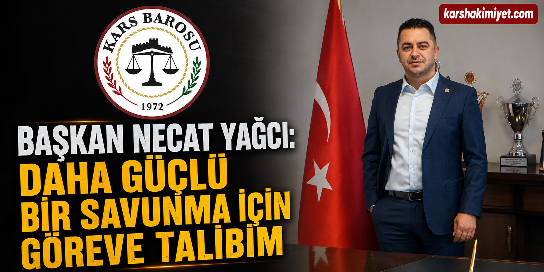 Başkan Necat Yağcı: “Daha Güçlü Bir Savunma İçin Göreve Talibim”