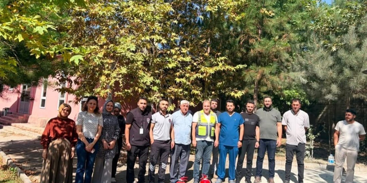 Elazığ’da yangın güvenliği eğitimi