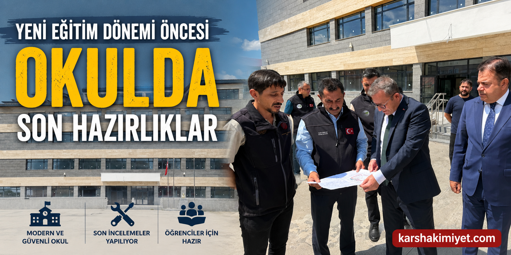 Yeni Eğitim Dönemi Öncesi Okulda Son Hazırlıklar