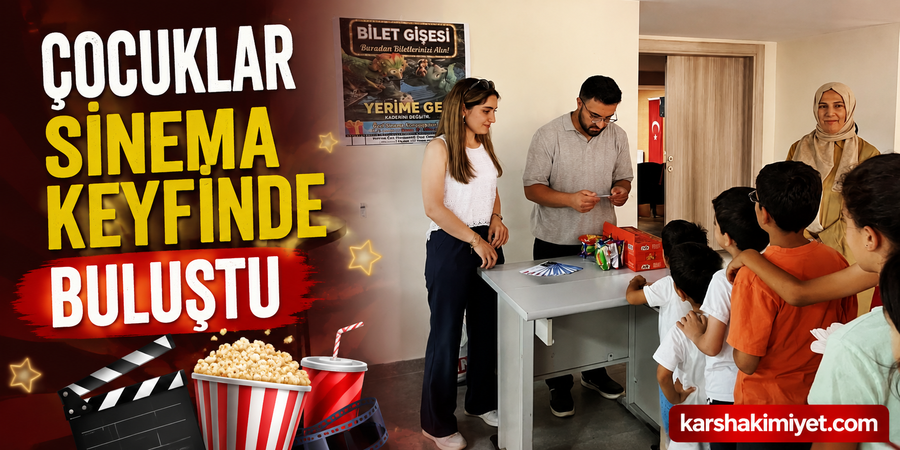 Çocuklar Sinema Keyfinde Buluştu