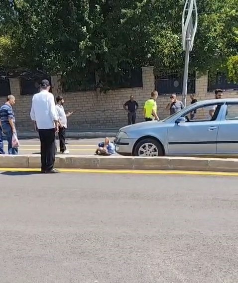 Elazığ’da otomobilin çarptığı şahıs yaralandı
