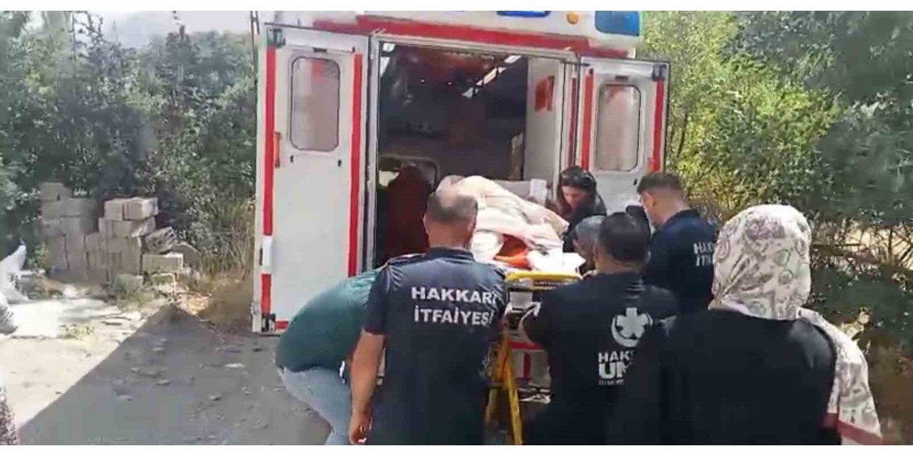 140 kiloluk hasta için itfaiye ekipleri seferber oldu