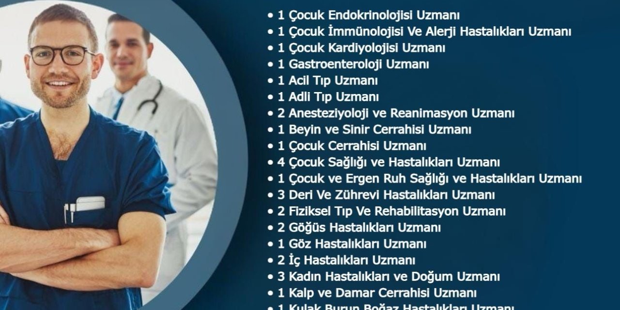Hakkâri’ye 266 hekim kadrosu tahsis edildi