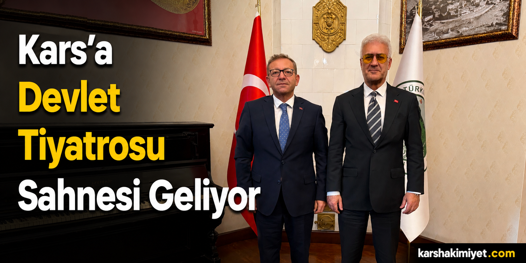 Kars’a Devlet Tiyatrosu Sahnesi Geliyor