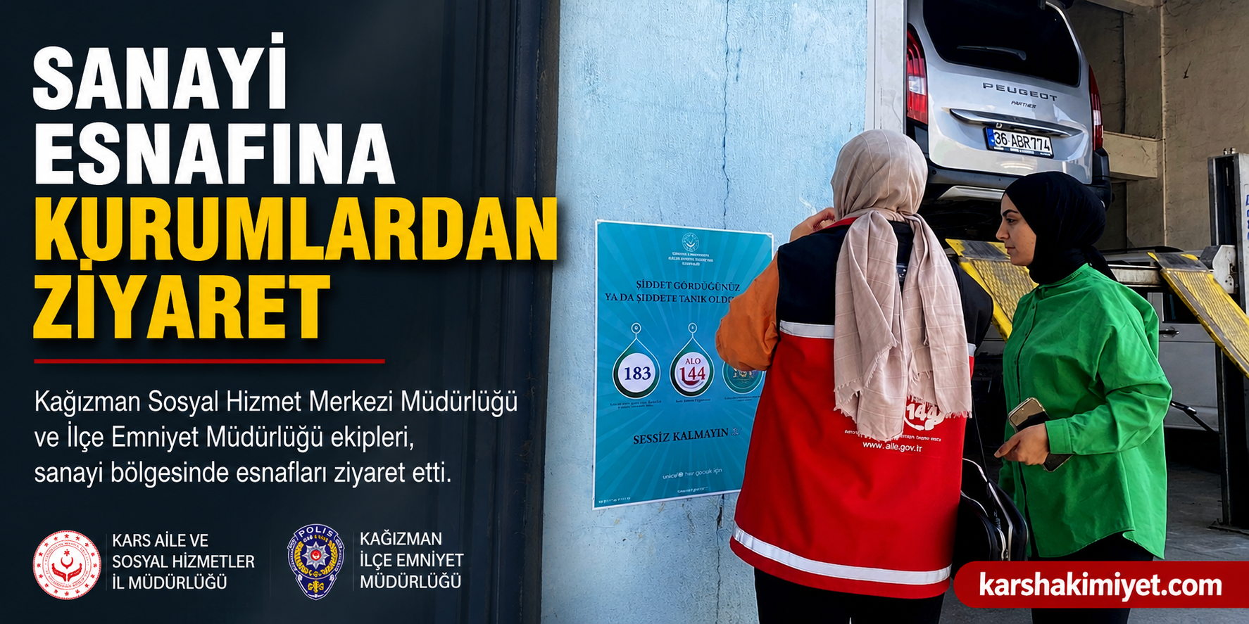 Sanayi Esnafına Kurumlardan Ziyaret