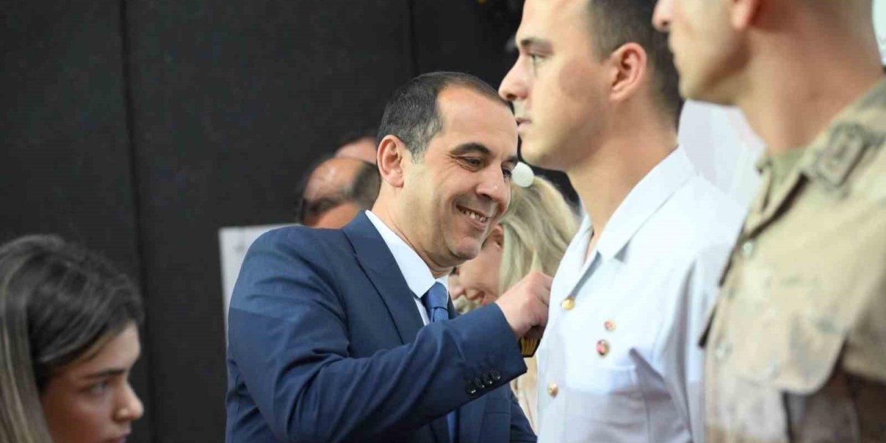 Iğdır’da jandarma personeline rütbe terfisi