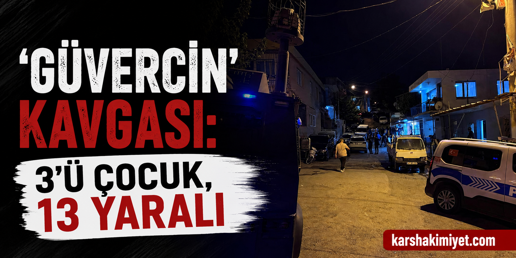 'güvercin' kavgası: 3'ü çocuk, 13 yaralı