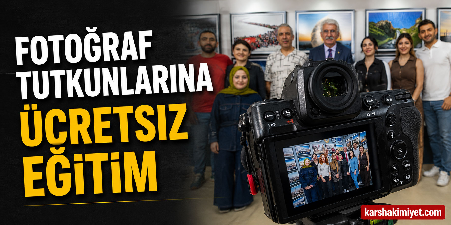 Fotoğraf Tutkunlarına Ücretsiz Eğitim