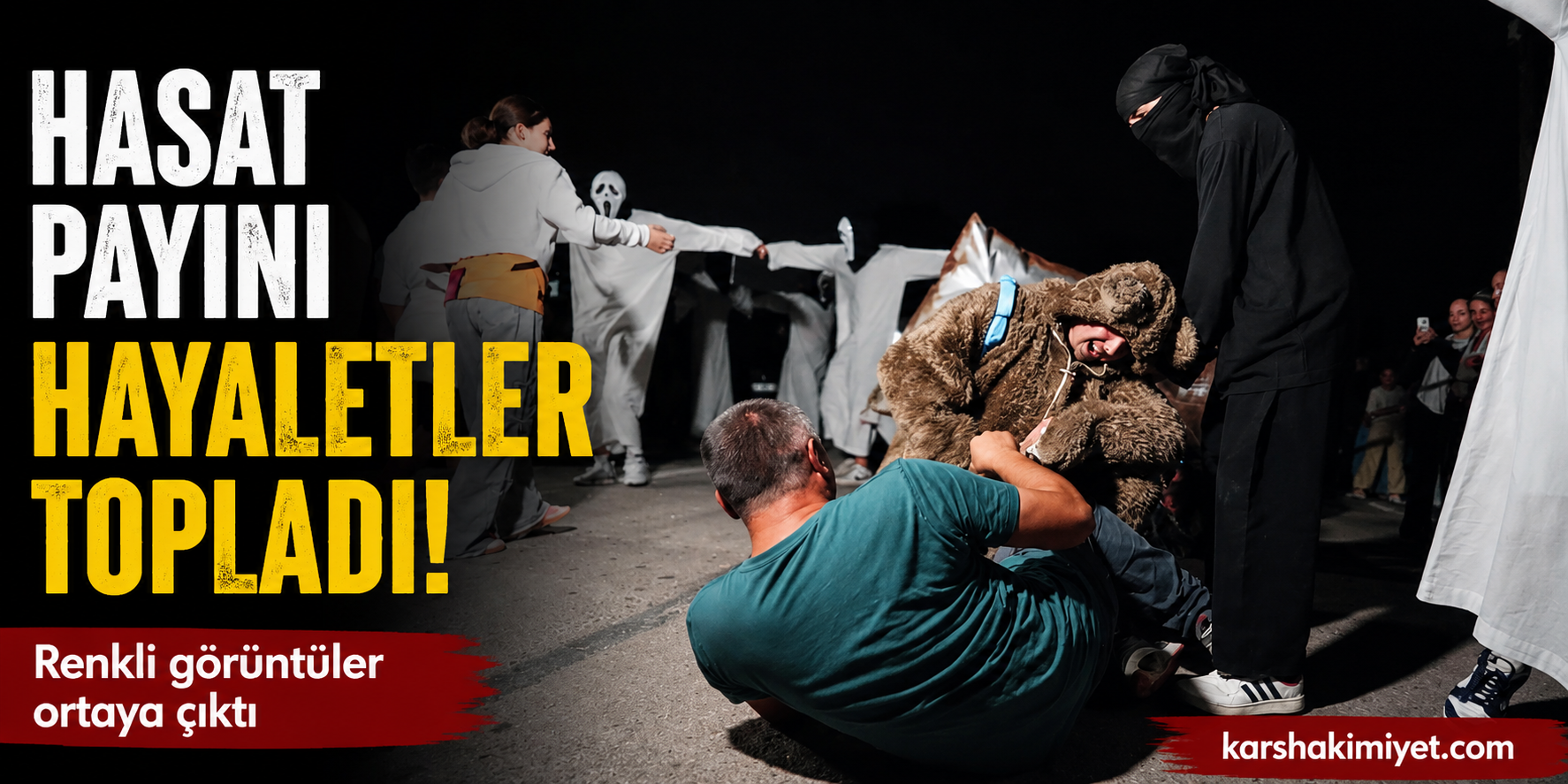 Hasat payını hayaletler topladı