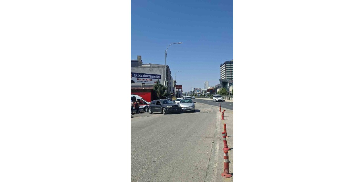 Elazığ’da trafik kazası: 1 yaralı
