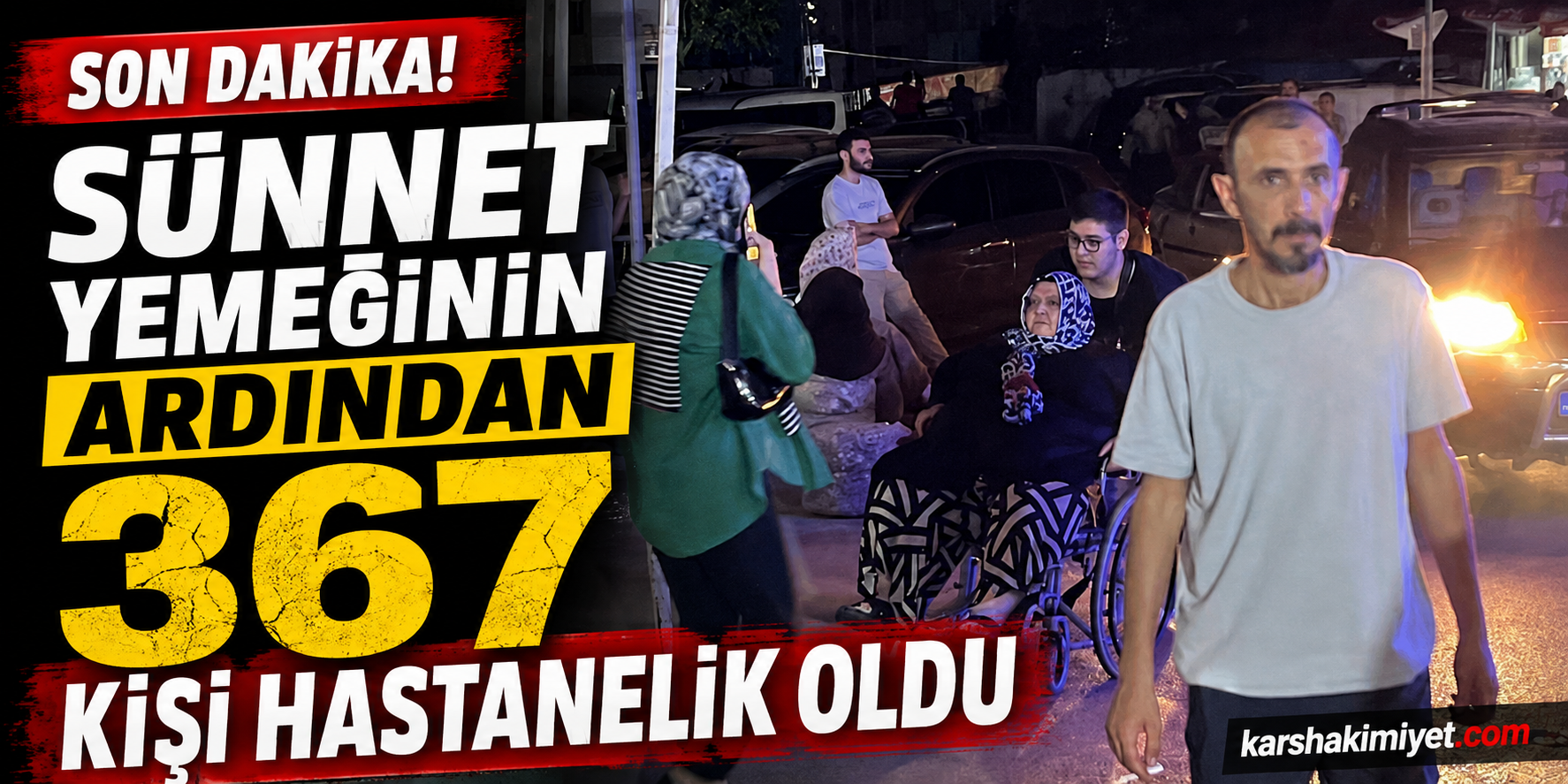 Sünnet Yemeğinin Ardından 367 Kişi Hastanelik Oldu