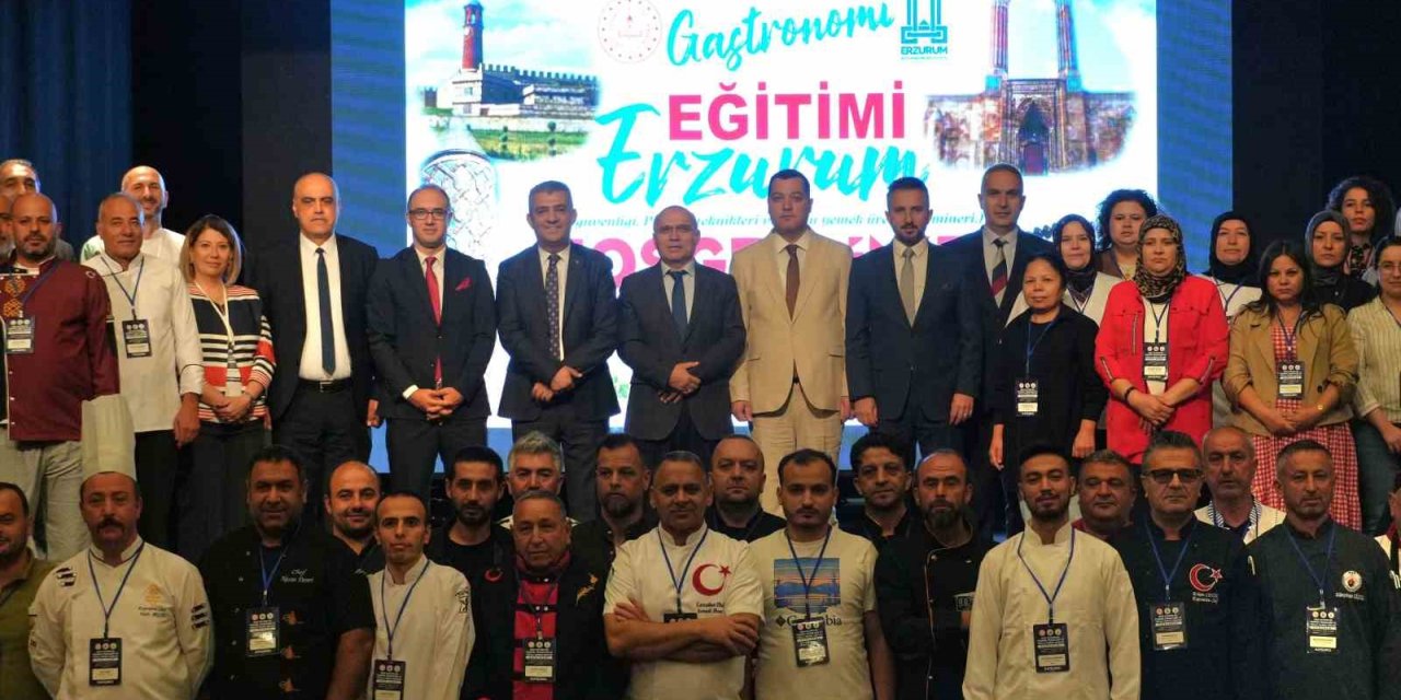 Erzurum’da gıda güvenliği, pişirme teknikleri ve toplu yemek üretimi zirvesi