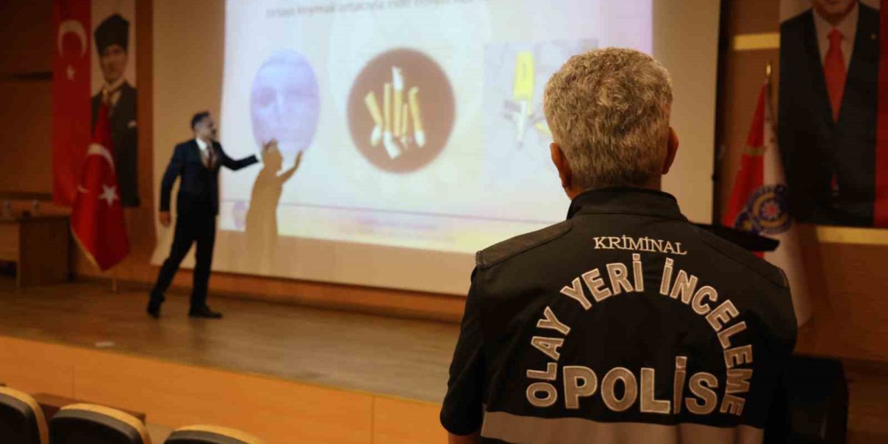 Elazığ emniyetinden itfaiye ve sağlık personeline adli delil eğitimi